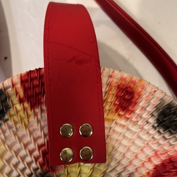 Colorful Round Pill Box Purse - Picture 8 of 11